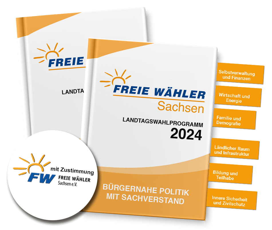 FREIE WÄHLER Sachsen Wahlprogramm zur Landtagswahl 2024 als PDF